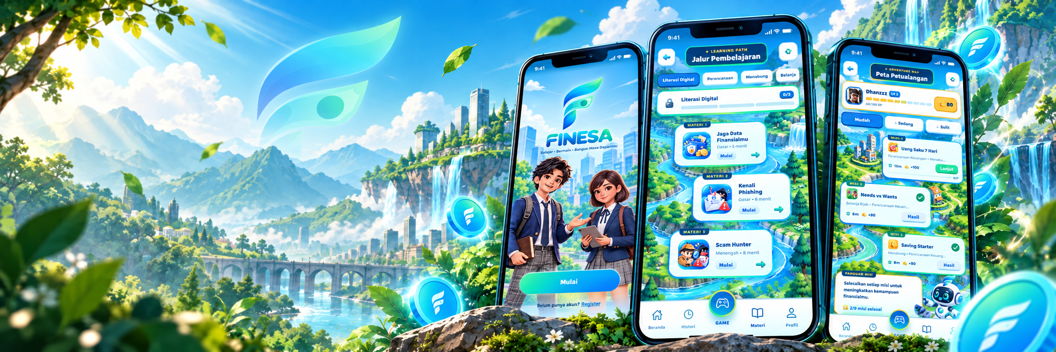 Preview aplikasi FINESA